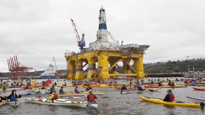 Meet the Rappers and ‘Kayaktivists’ Out to Stop Shell’s Giant Oil Rig.