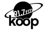 KOOP Community Radio Logo