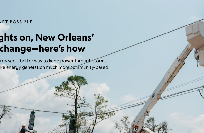 To keep the lights on, New Orleans’ grid needs to change – here’s how.